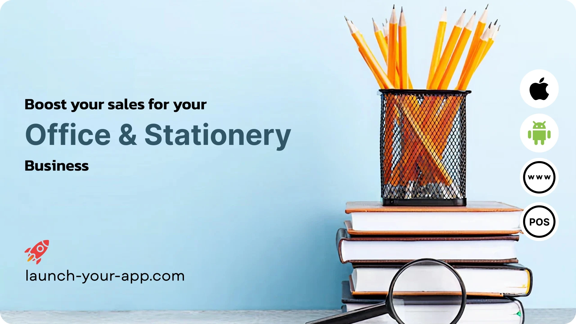 Office and Stationary Mobile App Builder - Launch Your App